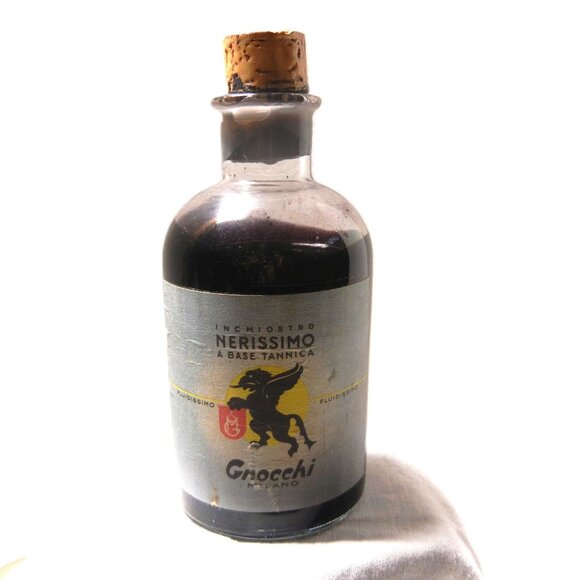 RARE Inchiosro NERISSIMO Gnocchi Tannica Based Ink MADE IN ITALY